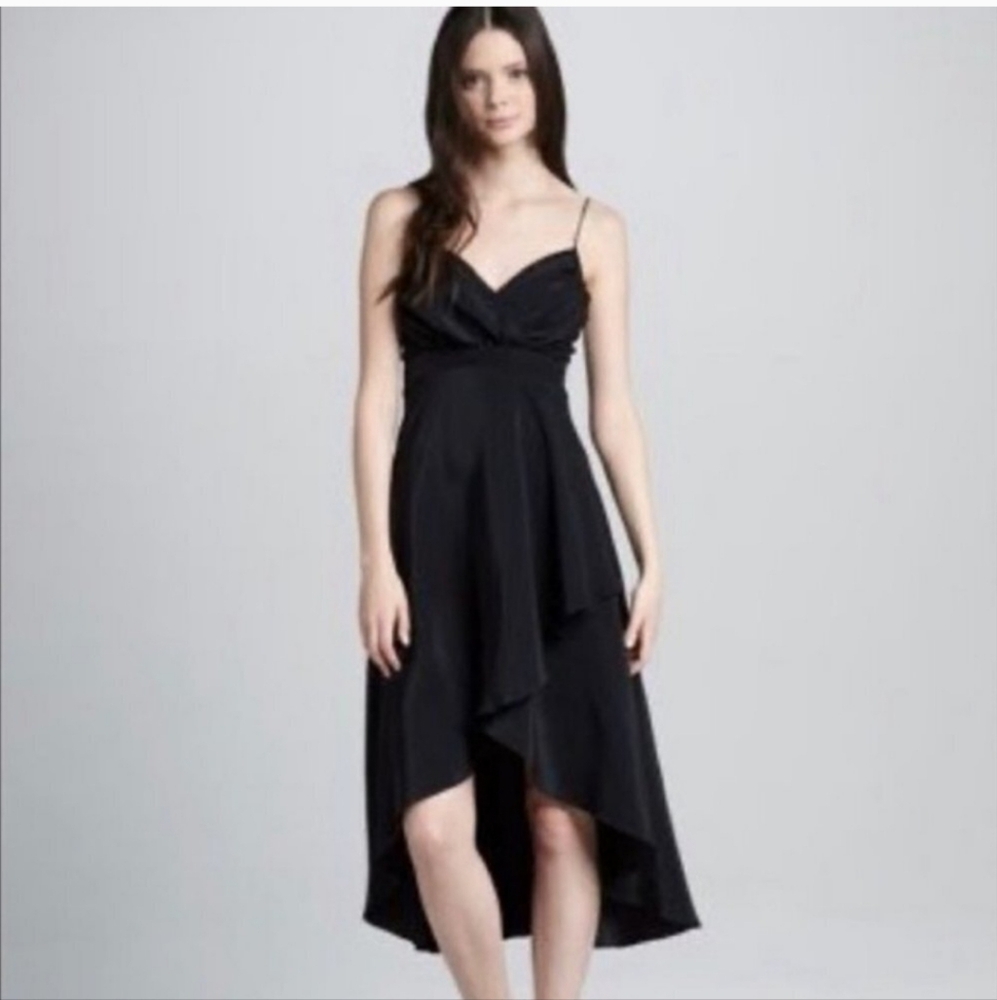 Amanda Uprichard Kiana Hi Low Silk Dress Size S